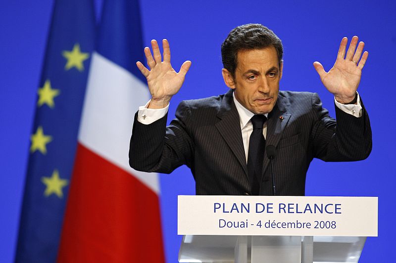 Sarkozy presenta un plan de reactivación económica de 26.000 millones de euros
