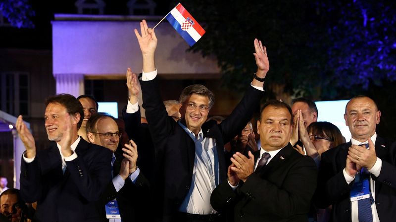 Los conservadores croatas vuelven a ganar las elecciones, aunque necesitarán pactar para gobernar