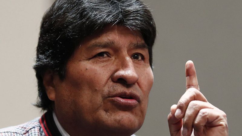 La Fiscalía boliviana acusa a Evo Morales de terrorismo y pide su detención