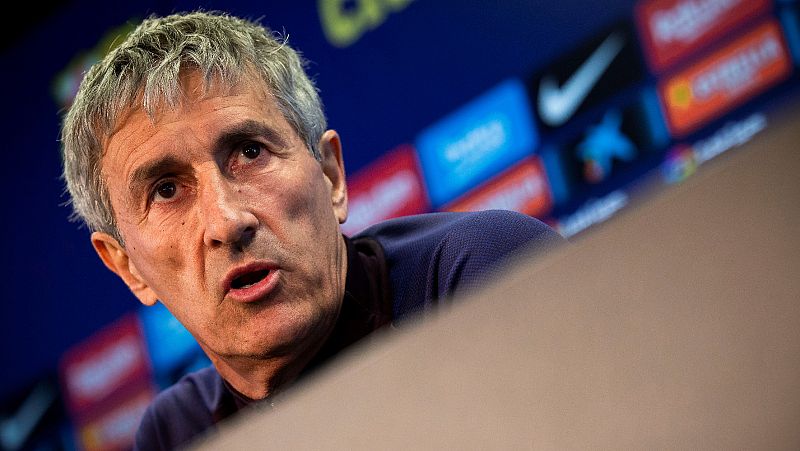 Setién: "No me convencéis de que el equipo ha estado mal"