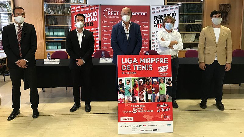 El tenis español se reactiva con la Liga MAPFRE