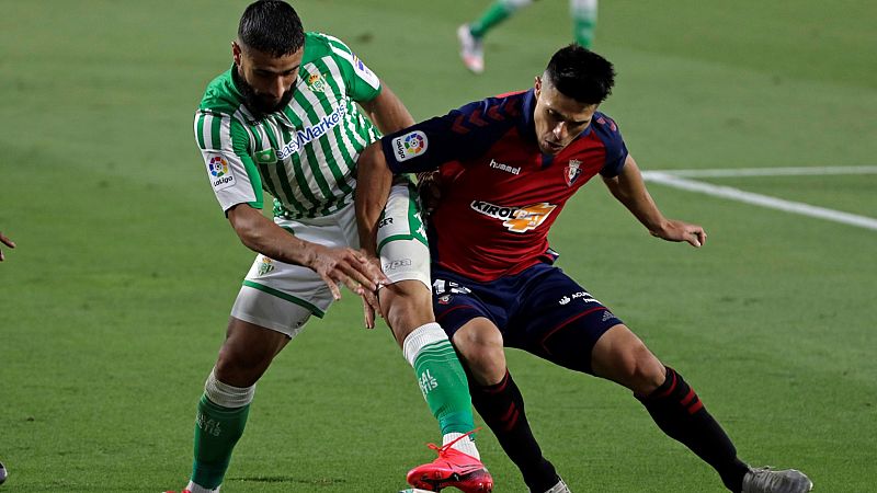 El Betis certifica la salvación matemática ante un Osasuna sin identidad