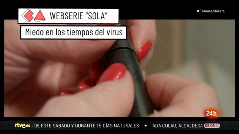 Mónica Vic: "Una vez superé el coronavirus me puse a grabar una serie para YouTube"