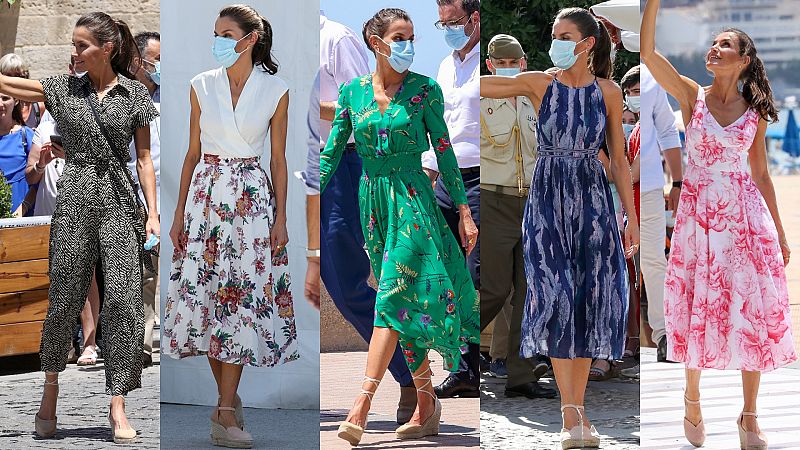 Los 'looks' veraniegos de la reina Letizia ¿Cuál te pondrías? ¡Vota por tu favorito!