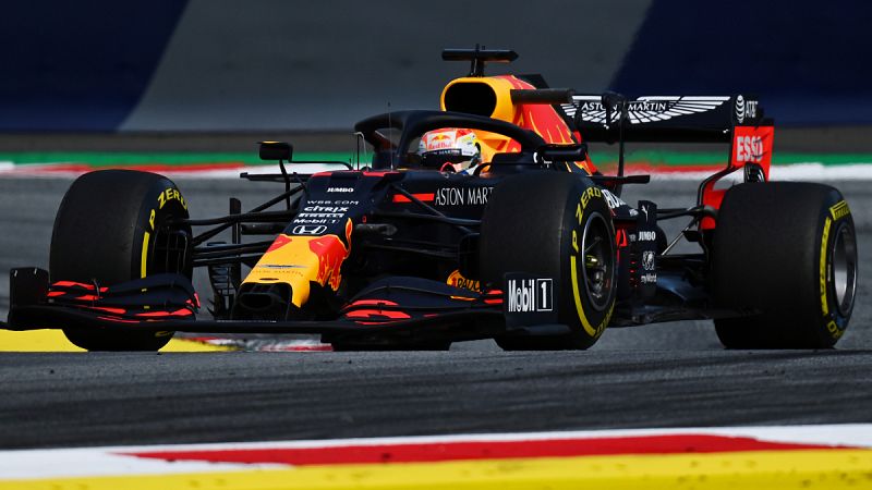 Verstappen, el mejor en los libres en el GP de Estiria; Sainz, quinto