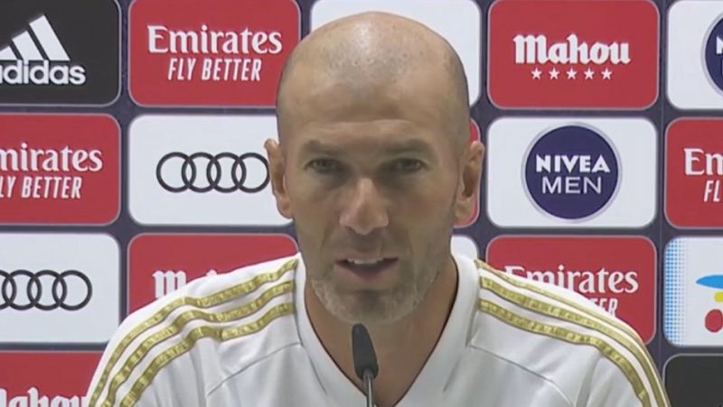 Zidane: "Solo pensamos en el partido del Granada, no hacemos cuentas"