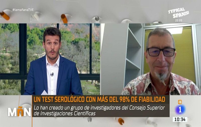 Así es el test casi perfecto de anticuerpos de coronavirus desarrollado por el CSIC