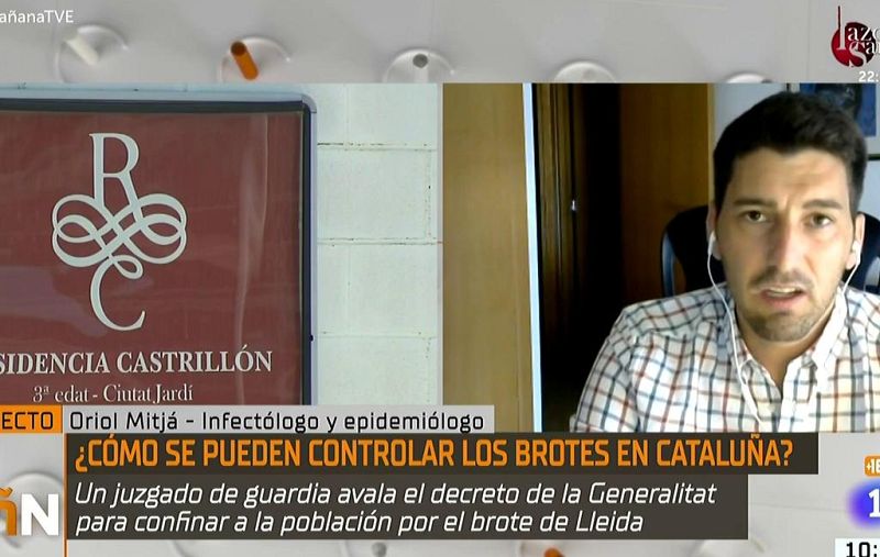 Las claves para el control de los rebrotes de Oriol Mitjà, el epidemiólogo que adelantó la primera oleada