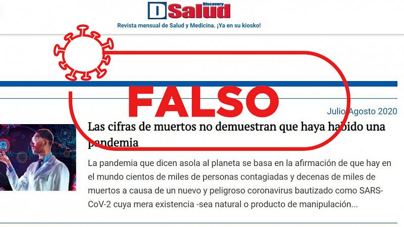 Es un virus real, y no el miedo, lo que está matando a gente durante la pandemia, pese a lo que te digan los negacionistas