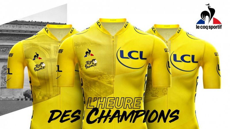 Tres maillots amarillos distintos para el líder del Tour de 2020