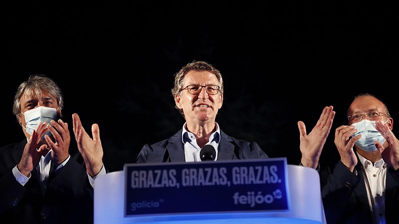 Feijóo logra el escaño 42 en Galicia gracias al voto emigrante, su mayoría absoluta más amplia