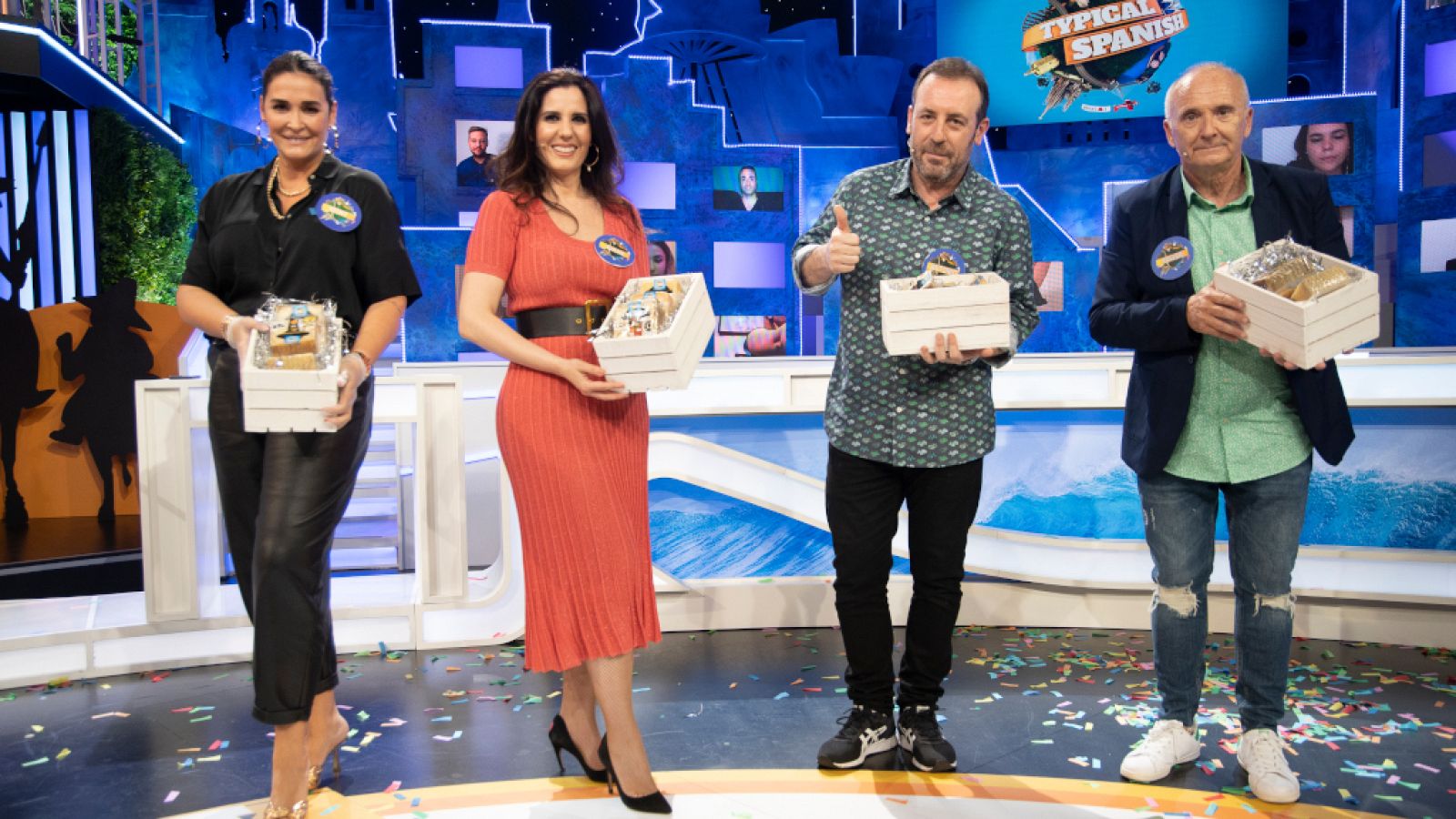 El equipo azul gana con un contundente resultado | Ver