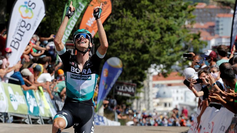 Grosschartner se lleva la primera etapa de la Vuelta a Burgos