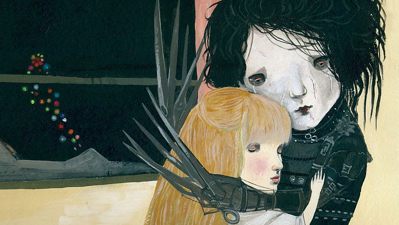 Una carta de amor ilustrada al universo de Tim Burton