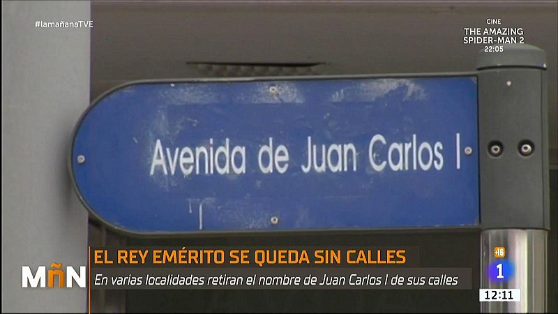 Las calles que homenajean a Juan Carlos I: ¿cuáles podrían desaparecer?