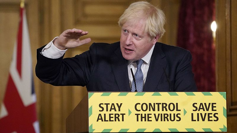 Johnson aplaza la última fase del desconfinamiento ante el repunte de contagios en el Reino Unido