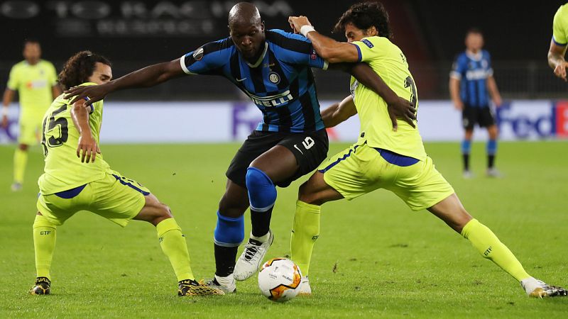 El Getafe paga sus errores ante el Inter