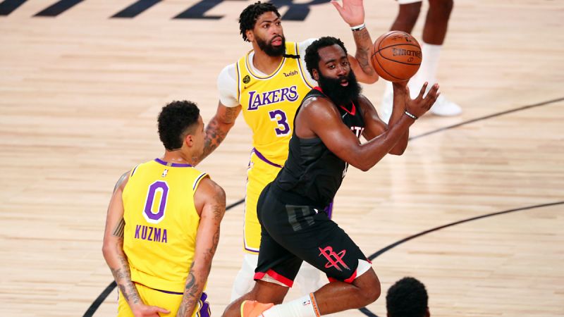 Harden destroza a unos Lakers sin LeBron y los Clippers consolidan el segundo puesto por la derrota de los Nuggets