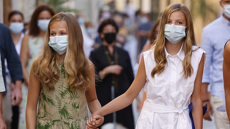 Los veranos de la princesa Leonor y la infanta Sofía en Mallorca: así han crecido desde el 2006 a su visita a Petra