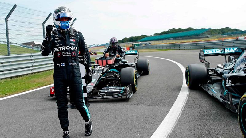 Bottas le arrebata la 'pole position' a Hamilton en Silverstone