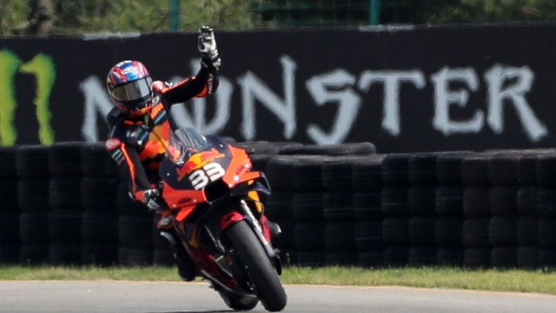 Brad Binder consigue su primera victoria en MotoGP en su tercera carrera