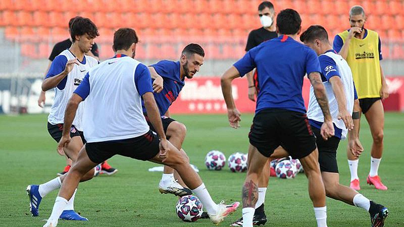 El Atlético de Madrid reanuda los entrenamientos sin Correa ni Vrsaljko