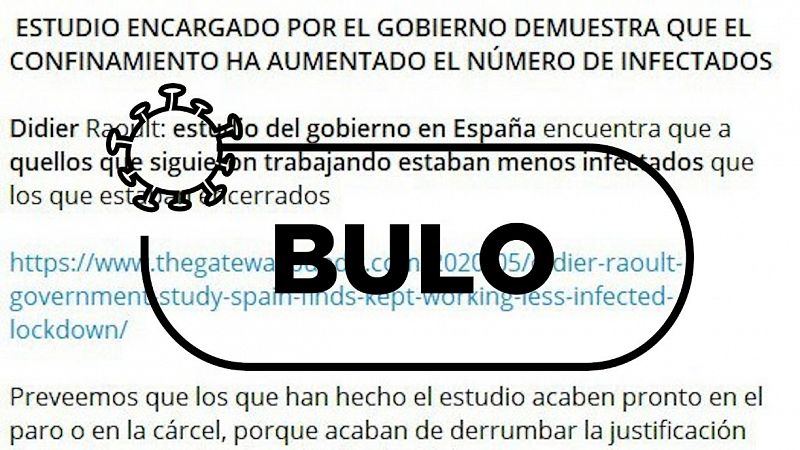 Este mensaje sobre trabajadores esenciales que sugiere que el confinamiento fue perjudicial es un bulo