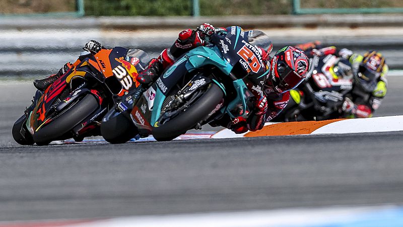 Fabio Quartararo defiende su liderato en teritorio Ducati