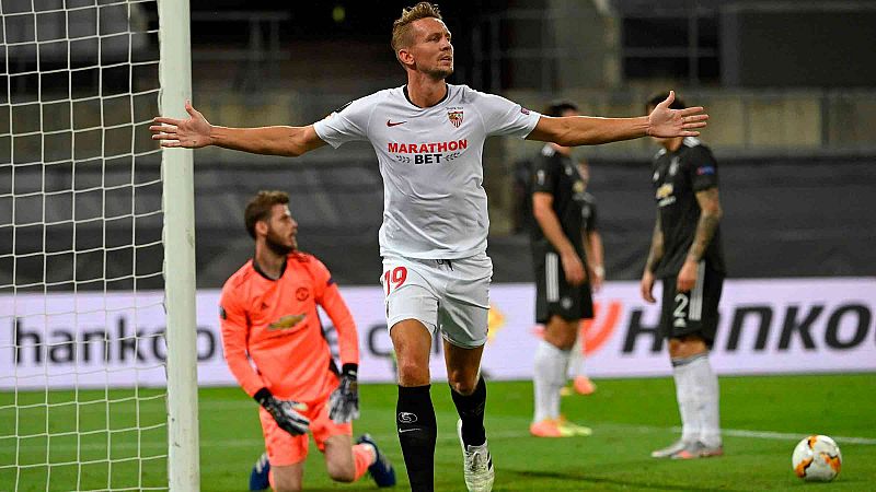 El Sevilla se mete en su sexta final con una remontada épica al United