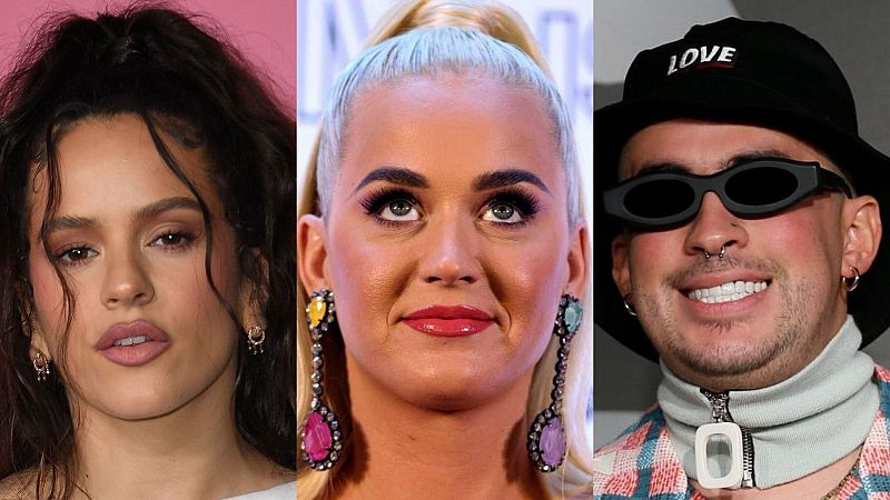 Katy Perry se declara fan de Rosalía y Bad Bunny: "Están cambiando todas las reglas del juego"