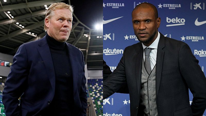 El Barça despide a Abidal mientras ultima el fichaje de Koeman: "Será el entrenador, si nada se tuerce"