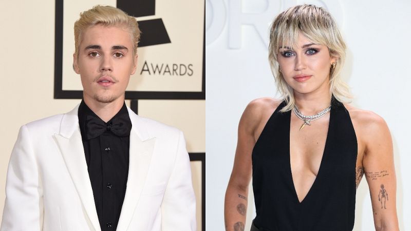 Miley Cyrus y Justin Bieber hacen saltar las alarmas con sus últimas publicaciones. ¿Tenemos colaboración a la vista?