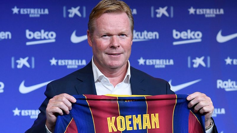 Koeman: "Tenemos que recuperar el prestigio y aspirar a lo máximo"