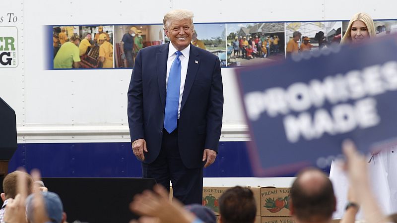 Trump vuelve a advertir de un posible "amaño" en las elecciones durante la Convención Nacional Republicana