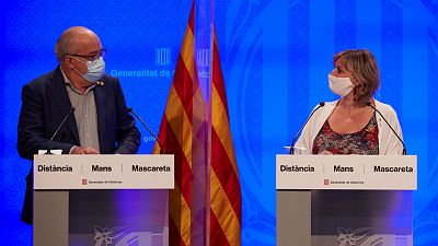 14 horas - Cataluña apuesta por los grupos de convivencia para la vuelta al cole - Escuchar ahora