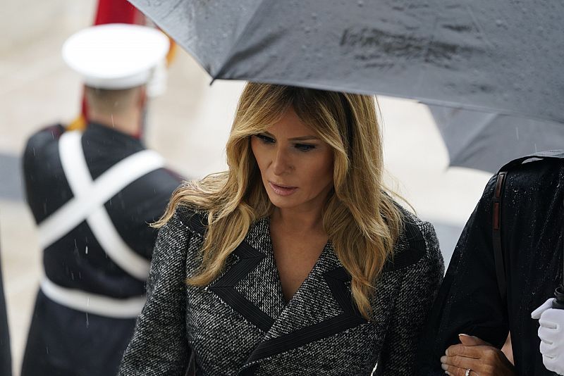 Melania Trump vuelve a estar en un incómodo punto de mira