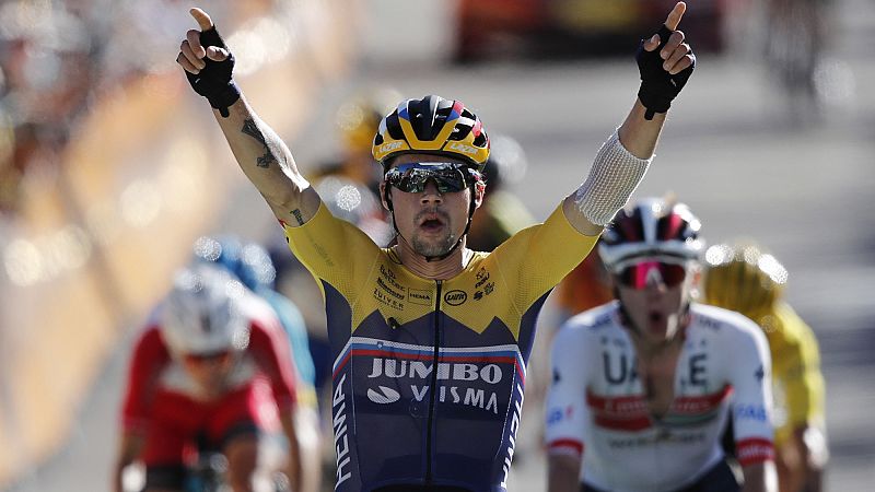 Roglic y el Jumbo Visma ense�an sus cartas en la primera contienda de Orci�res-Merlette