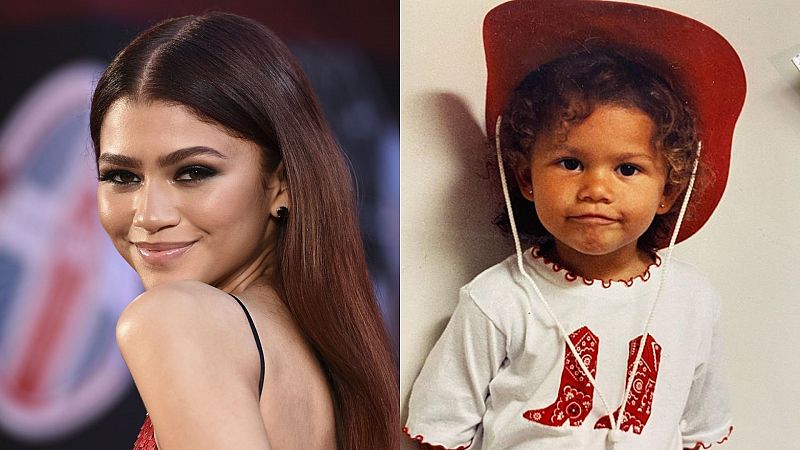 Zendaya agradece las felicitaciones de su cumpleaños con una foto muy especial de cuando era pequeña