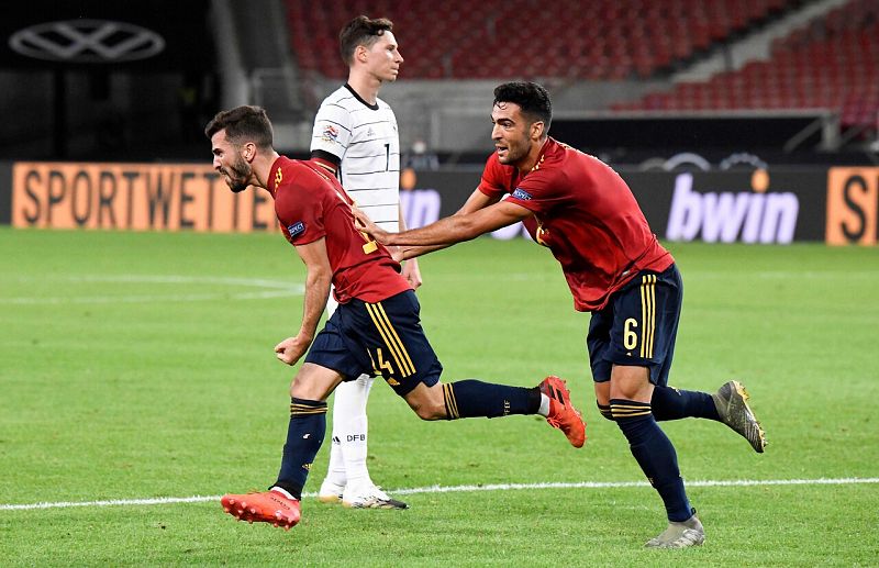 La selección española, mejor atrás y floja delante: las claves del partido Alemania 1-1 España