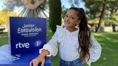 Sole�, sobre su canci�n para Eurovisi�n Junior: "Va a ser s�per divertida. Voy a cantar y a bailar en el escenario"