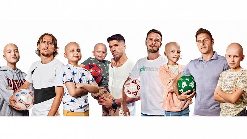 'Este partido lo vamos a ganar', la campaña en la que Modric, Suárez, Saúl y Joaquín ayudan a niños con cáncer