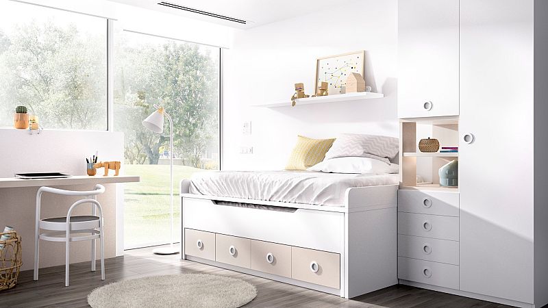 Decorar y aprovechar espacios en dormitorios juveniles