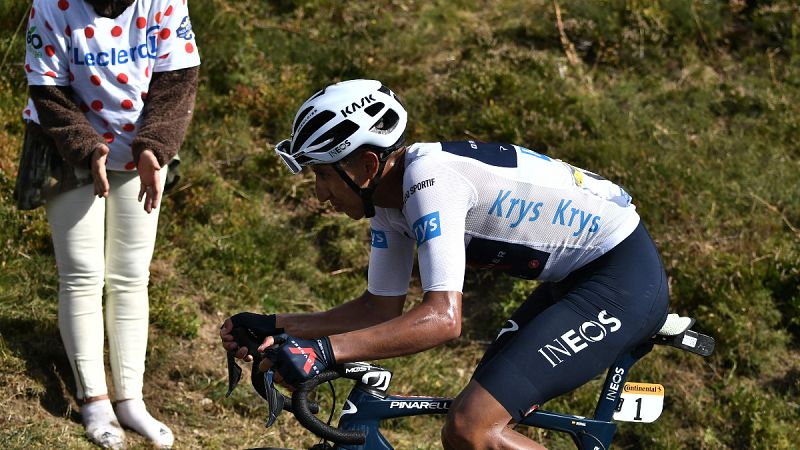 Egan Bernal: "Estoy bien pero hay otros que están mejor"