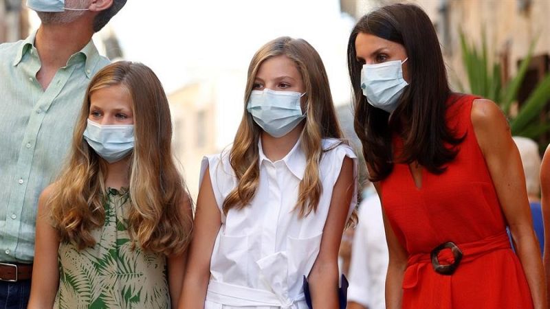 La princesa Leonor, en cuarentena por un positivo detectado en su clase