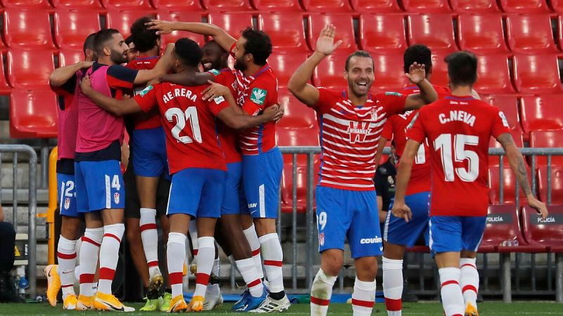 Herrera y Milla marcan los dos primeros goles de la Liga para que el Granada gane al Athletic