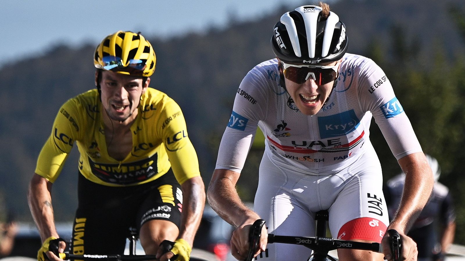 Tour 2020 | Pogacar se impone a Roglic en un Grand Colombier con acento esloveno