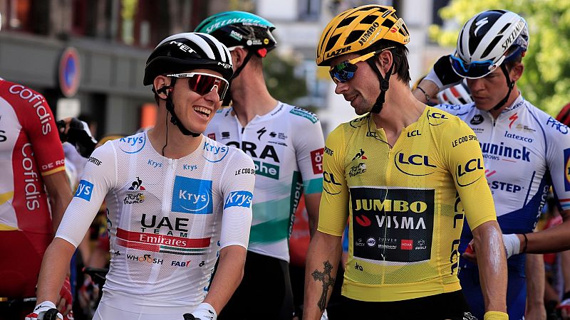 Pogacar y Roglic: complicidad eslovena en la cabeza del Tour