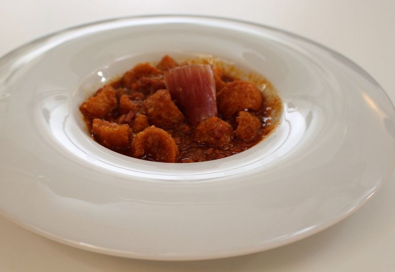 Trampantojo de callos de cerdo ibérico