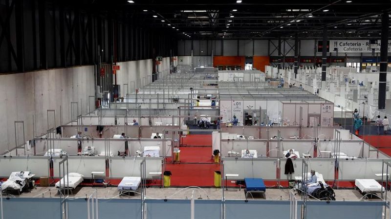 Madrid estudia reabrir el hospital de Ifema ante el aumento de casos de coronavirus