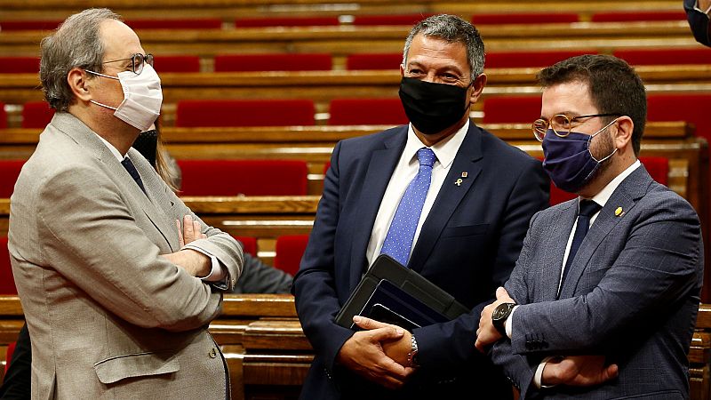 El Parlament rechaza acatar la decisión del Tribunal Supremo sobre la inhabilitación de Torra